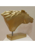 Christian Choquet, tête de cheval, sculpture - Galerie de vente et d’achat d’art contemporain en ligne Artalistic