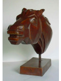 Christian Choquet, tête de cheval, sculpture - Galerie de vente et d’achat d’art contemporain en ligne Artalistic