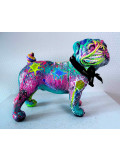 Priscilla Vettese, Pop Bulldog, sculpture - Galerie de vente et d’achat d’art contemporain en ligne Artalistic