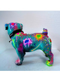 Priscilla Vettese, Pop Bulldog, sculpture - Galerie de vente et d’achat d’art contemporain en ligne Artalistic