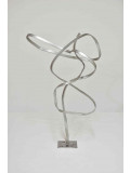 Yannick Bouillault, Serpentant inox, sculpture - Galerie de vente et d’achat d’art contemporain en ligne Artalistic