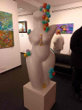 Mouna Ben Ahmed, Bubble lady, sculpture - Galerie de vente et d’achat d’art contemporain en ligne Artalistic