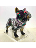 Patrick Cornée, My French Bulldog is happy, sculpture - Galerie de vente et d’achat d’art contemporain en ligne Artalistic