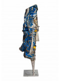 Martinez, compression face, sculpture - Galerie de vente et d’achat d’art contemporain en ligne Artalistic