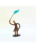 Didier Fournier, Oiseau bleu, sculpture - Galerie de vente et d’achat d’art contemporain en ligne Artalistic
