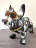 Patrick Cornée, My french Bulldog is a star, sculpture - Galerie de vente et d’achat d’art contemporain en ligne Artalistic