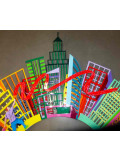 David Kracov, Paint the town red, sculpture - Galerie de vente et d’achat d’art contemporain en ligne Artalistic