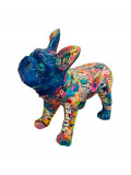 Art'Mony, Bouledogue Pop Art, sculpture - Galerie de vente et d’achat d’art contemporain en ligne Artalistic