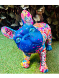 Art'Mony, Bouledogue Pop Art, sculpture - Galerie de vente et d’achat d’art contemporain en ligne Artalistic