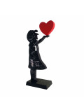 Ravi, Banksywood femme enfant, sculpture - Galerie de vente et d’achat d’art contemporain en ligne Artalistic