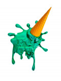 Sagrasse, Fucking world gold, sculpture - Galerie de vente et d’achat d’art contemporain en ligne Artalistic