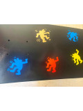 Rose, Skate Keith Haring, sculpture - Galerie de vente et d’achat d’art contemporain en ligne Artalistic