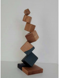 A+D Art, Cubik long, sculpture - Galerie de vente et d’achat d’art contemporain en ligne Artalistic