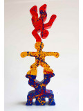 Spaco, Acrobates Haring, sculpture - Galerie de vente et d’achat d’art contemporain en ligne Artalistic