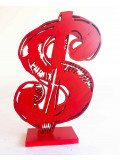 Spyddy, Dollar Warhol, sculpture - Galerie de vente et d’achat d’art contemporain en ligne Artalistic