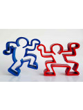 Spyddy, 2 boys Haring, sculpture - Galerie de vente et d’achat d’art contemporain en ligne Artalistic