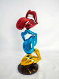 Sagrasse, Crazy Lips, sculpture - Galerie de vente et d’achat d’art contemporain en ligne Artalistic