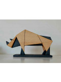 A+D Art, Geometric rhino, sculpture - Galerie de vente et d’achat d’art contemporain en ligne Artalistic