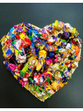 Pinkhas, Heart of toys, sculpture - Galerie de vente et d’achat d’art contemporain en ligne Artalistic
