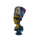 Julien Mikhel Ydeasigner, Nefertiti pop, sculpture - Galerie de vente et d’achat d’art contemporain en ligne Artalistic