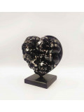 VL, heart skull, street art - Galerie de vente et d’achat d’art contemporain en ligne Artalistic