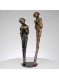 Philippe Buil, Deux muses, sculpture - Galerie de vente et d’achat d’art contemporain en ligne Artalistic