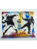 Spaco, Wall street Banksy, sculpture - Galerie de vente et d’achat d’art contemporain en ligne Artalistic