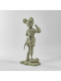 Aspencrow, Toy soldier boy olive, sculpture - Galerie de vente et d’achat d’art contemporain en ligne Artalistic