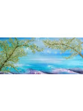 Anne Robin, Souvenirs de Provence, peinture - Galerie de vente et d’achat d’art contemporain en ligne Artalistic