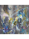 Âme Sauvage, Joie des papillons, peinture - Galerie de vente et d’achat d’art contemporain en ligne Artalistic