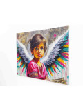 Vincent Bardou, L'ange de l'innocence, peinture - Galerie de vente et d’achat d’art contemporain en ligne Artalistic