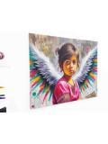 Vincent Bardou, L'ange de l'innocence, peinture - Galerie de vente et d’achat d’art contemporain en ligne Artalistic