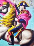 Vincent Bardou, Mickey Napoléon, peinture - Galerie de vente et d’achat d’art contemporain en ligne Artalistic