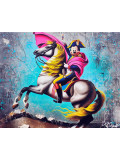 Vincent Bardou, Mickey Napoléon, peinture - Galerie de vente et d’achat d’art contemporain en ligne Artalistic