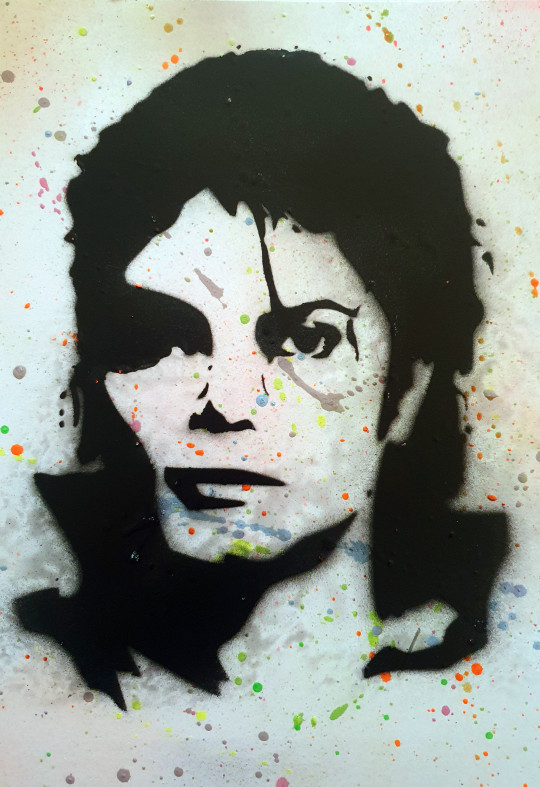 Michael JACKSON pochoir