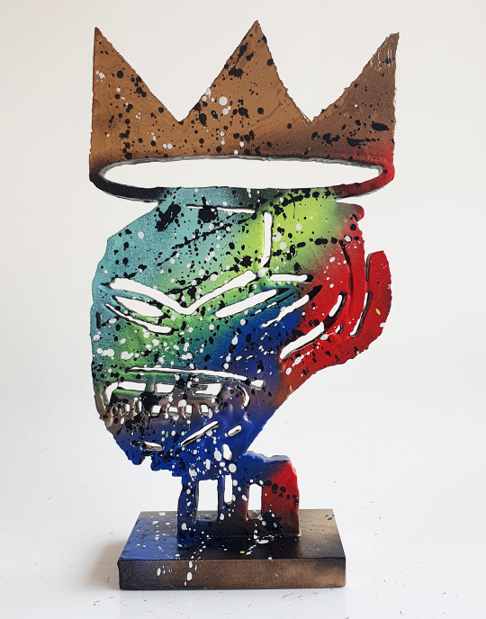 Tete roi Basquiat