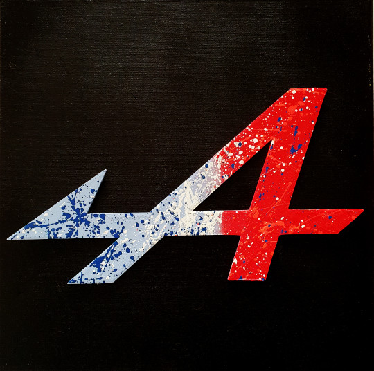 Alpine F1 pop art