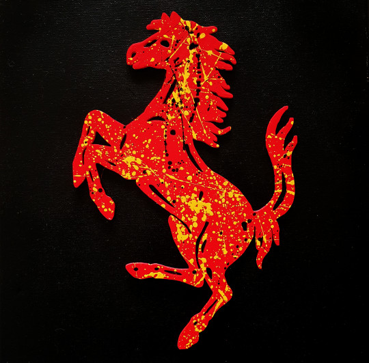 Ferrari F1 pop art