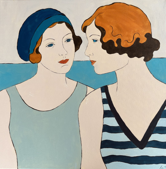 Seaside Conversation