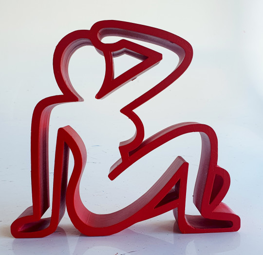 Mini girl rouge Haring