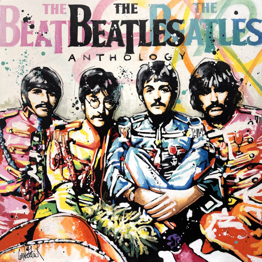The Beatles anthology, hommage Pop Art aux Fab Four
