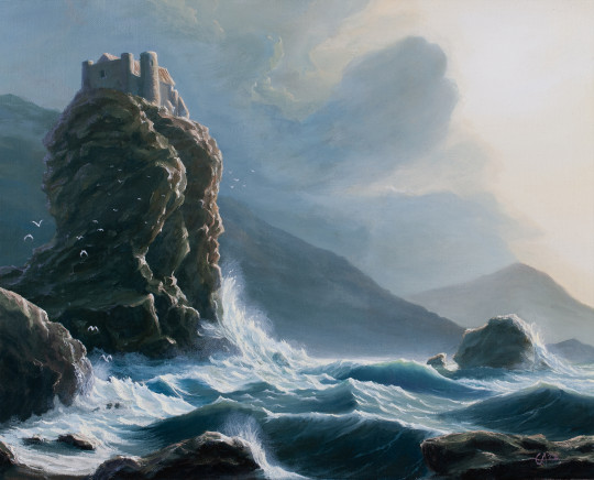 CHâteau sur la falaise