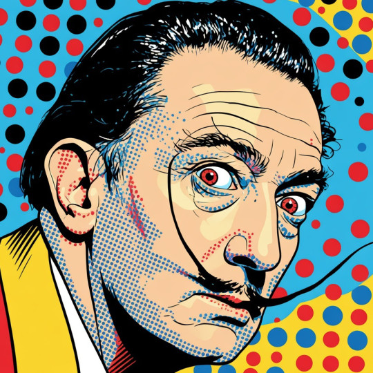 Dali Roy lichtenstein numeric ART