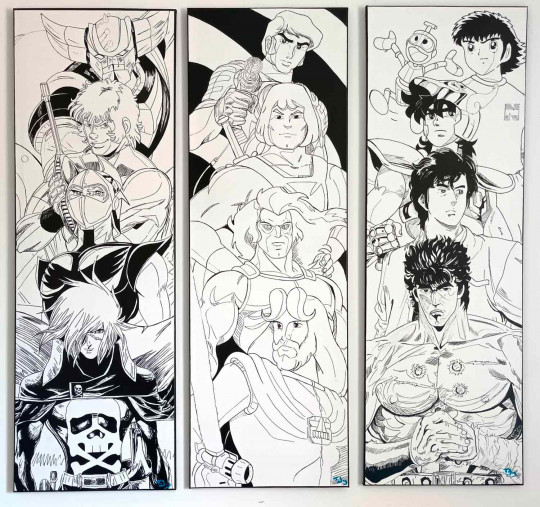MANGA HEROES 80'S