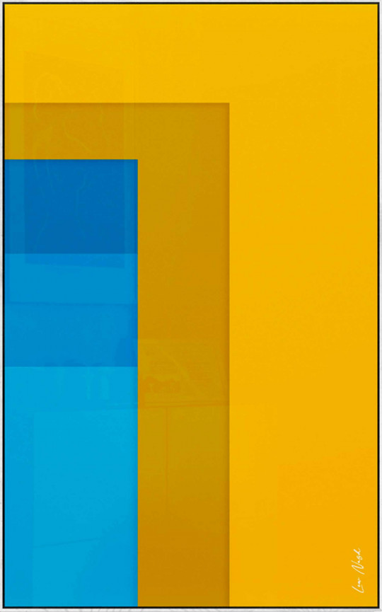 Abstraction in color by subtraction No.5 - Symphony of colors I.