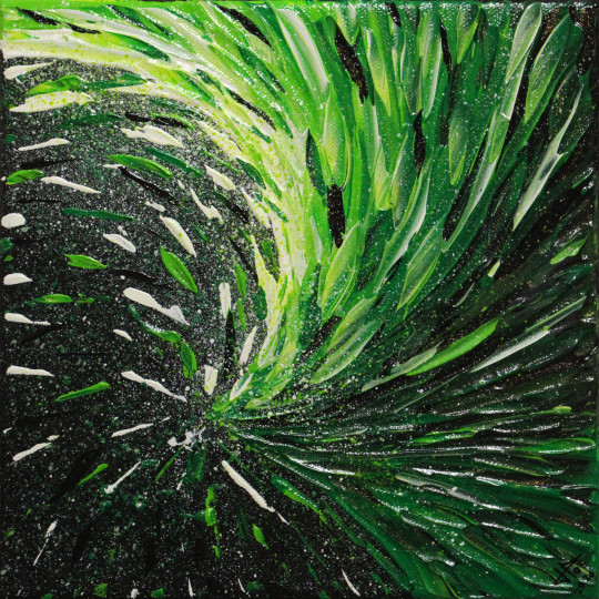 Éruption de vert