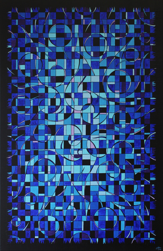 Fragmentation abyssale bleue