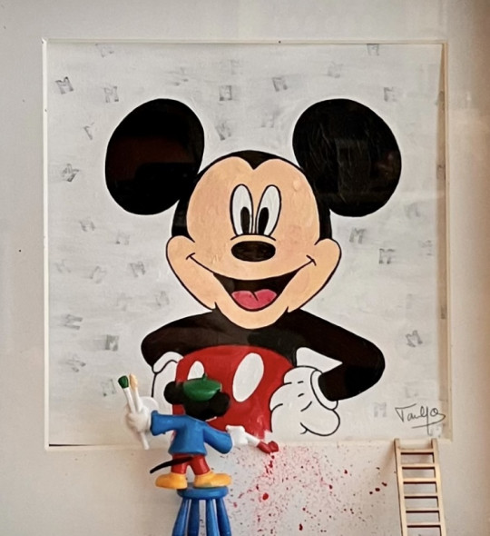Autoportrait Mickey