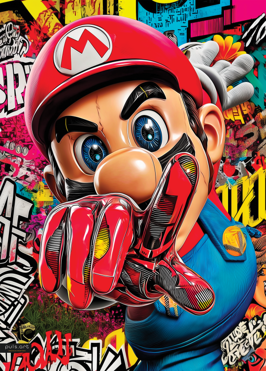 Mario Pop Art