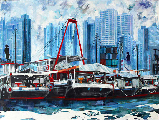 Les bateaux d'Aberdeen - Hong kong